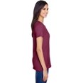 thumbnail image 2 of Champion Womens Short Sleeve Ring Spun T-Shirt, L, True Cardinal, 2 of 3