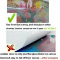 thumbnail image 5 of Leezeshaw 5D DIY Diamond Painting By Number Kits Frameless Rhinestone Embroidery Paintings Pictures For Home Decor - Mickey&Pikachu, 5 of 5