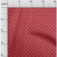 thumbnail image 2 of oneOone Georgette Viscose Red Fabric Asian Floral Block Sewing Craft Projects Fabric Prints By Yard 42 Inch Wide, 2 of 5