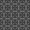 thumbnail image 1 of Ahgly Company Machine Washable Indoor Square Transitional Charcoal Black Area Rugs, 6' Square, 1 of 7