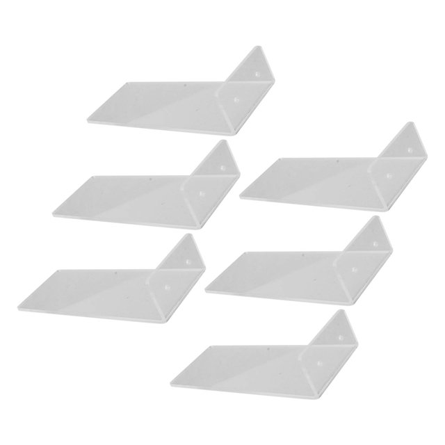 Présentoir Flottant pour Chaussures, Support Mural en Acrylique à Grand devant Relevable en Lévitation, Résistant à l'Inclinaison pour la Maison et le Magasin de Chaussures