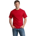 thumbnail image 4 of Hanes ComfortBlend EcoSmart Men`s Crewneck T-Shirt, XXL, Deep Red, 4 of 7