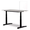 thumbnail image 1 of SAF Safco Desktop Privacy & Wellness Panel - 23.5 x 23.5 in. - Clear, 1 of 1