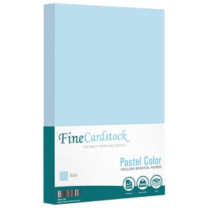 8.5 x 14" Papier couleur pastel bleu - Idéal pour les arts et l'artisanat, invitations, menus et papeterie Printing - 20lb Obligations (75GSM) Papier de taille légale pour copier, écrire, Printing - 100 Feuilles par emballage