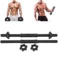 thumbnail image 1 of Weight Lifting Handles Plastic Grip Handles Gym Home Training Dumbbell Bars Firmness Build Strong Body for Home Exercise 45x2.4cm Relieve Stress, 1 of 7