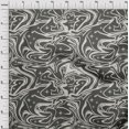 thumbnail image 4 of oneOone Silk Tabby Gray Fabric Abstracts Craft Projects Decor Fabric Printed By The Yard 42 Inch Wide, 4 of 4