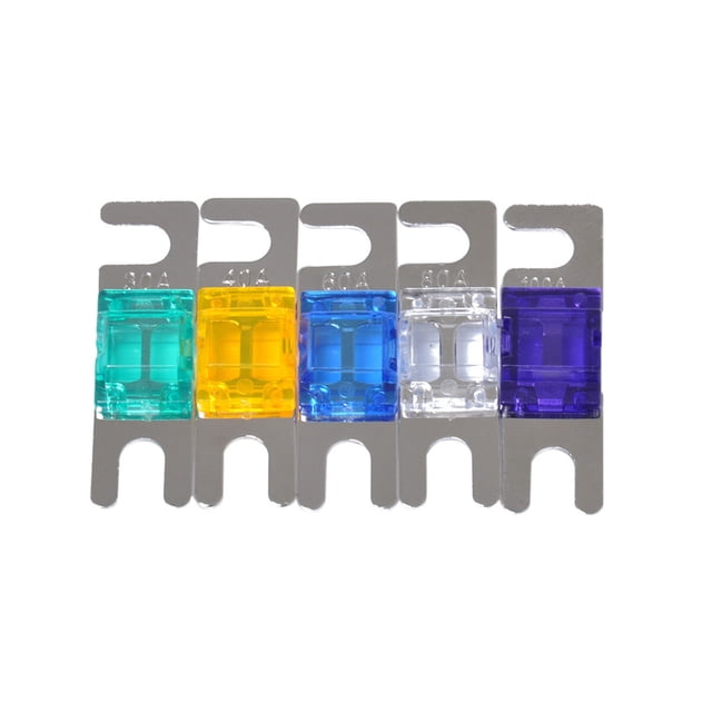 5Pcs Mini ANL Fuses 30A 40A 60A 80A 100A Car Audio Power Wire Boat Auto Electronics Fuse