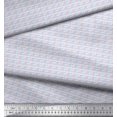 thumbnail image 3 of Soimoi Cotton Duck Fabric Geometric Cube Shirting Print Fabric by Yard 56 Inch Wide, 3 of 3