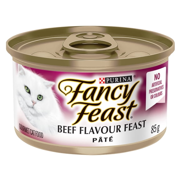 Purina Fancy Feast Pate Beef, Wet Cat Food 85g