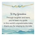 thumbnail image 1 of 1 Ensemble Or avec Diamant Bleu Bracelet Simple pour Femme Famille le Meilleur Cadeau pour un Être Cher, 1 of 9
