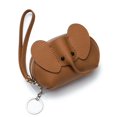 thumbnail image 1 of Portefeuille Éléphant Mignon pour Femmes, Portefeuille Compact en Cuir Wa W4 S1R0, 1 of 8