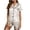 #04White, variant on yoeyez Womens Satin Pajama Set 2Pcs Ruffle Notch Collar Sleepwear Button Down Short Sleeve Shorts Pjs Sets Silk Pajamas for Women Loungewear Yellow M