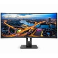 thumbnail image 1 of Philips 346B1C 34" Curved UltraWide LCD Monitor with USB-C and QHD Resolution, 1 of 7
