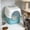 Sky Blue, variant on Dvkptbk Fully Enclosed Cats Litter Box Front Entry Cats Toilet with Removable Lid Solitude Covered Cats Litter Pan Foolproof Clean Litter Box for Indoor Cats pet supplies