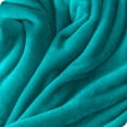 thumbnail image 4 of Bare Home Microplush Fleece Blanket - 300 GSM - Fuzzy Microfleece - Soft & Plush - Full/Queen, Emerald, 4 of 5