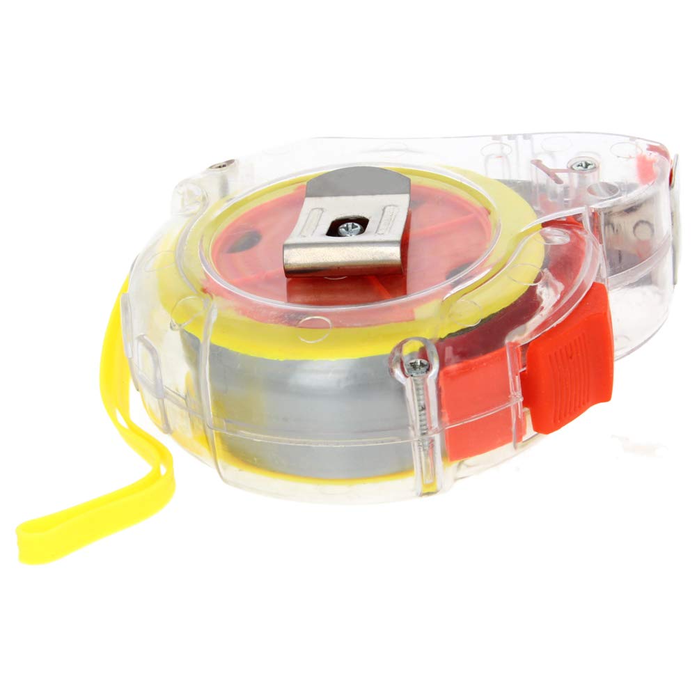 Utoolmart 10m / 32.8ft Tape Measure, Steel Retractable Professional Tape,Metric Scale?Plastic Case Measuring Tape 1Pcs
