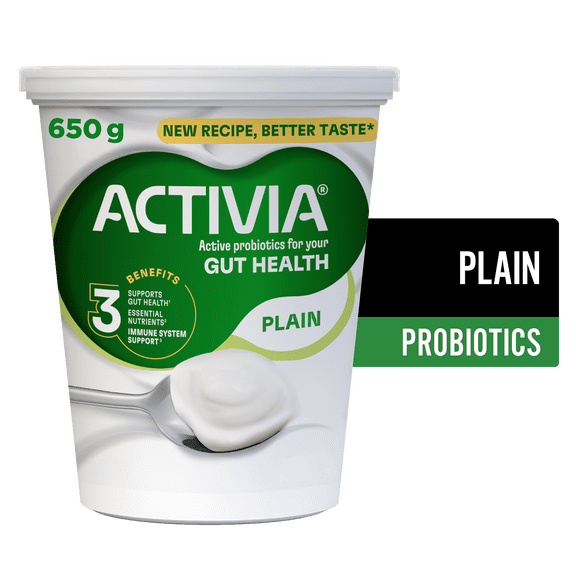 Activia Probiotic Yogurt, Plain