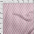 thumbnail image 2 of oneOone Georgette Viscose Pink Fabric Geometric Check Fabric For Sewing Printed Craft Fabric By The Yard 42 Inch Wide, 2 of 4