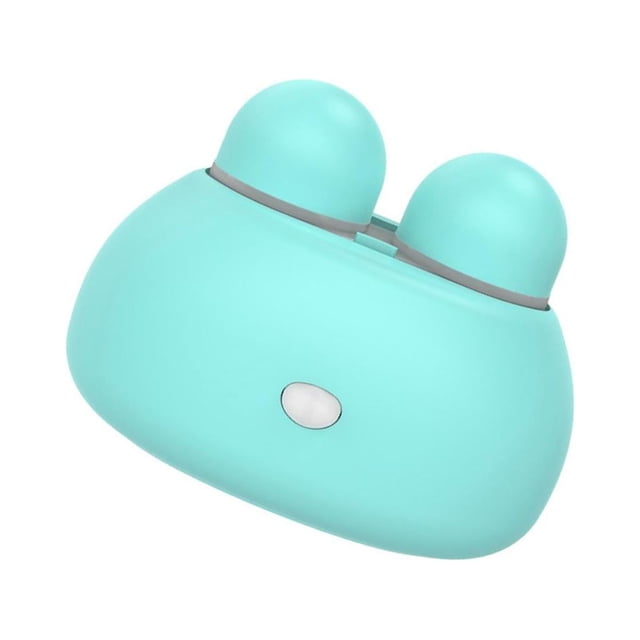 spellwife Cute Ultrasonic Contact Lens Cleaner Container Lens Washer AAA Battery Blue