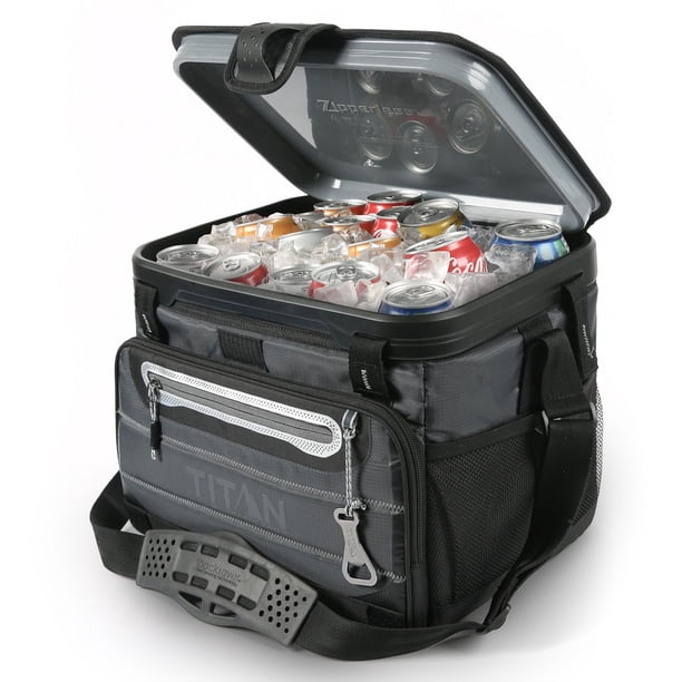 Titan by Arctic Zone 40 Can Collapsible Zipperless Soft Cooler, 27