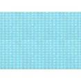 thumbnail image 1 of Ahgly Company Machine Washable Indoor Rectangle Transitional Blue Diamond Blue Area Rugs, 2' x 5', 1 of 7