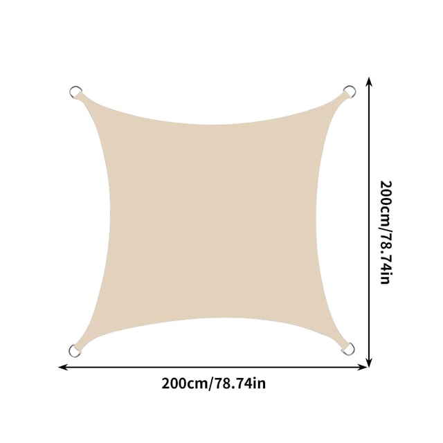 RXIRUCGD Protection Solaire Bâche Triangulaire pour Jardin Piscine Anti-UV