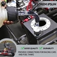 thumbnail image 4 of Deals of The Day Clearance! Racing Jug Hose And Cap Kit Racing Filler Hose Jug Hose Utility Jug Hose 14 Inch Filler Hose Gas Can Hose For Racing Container Gas Can Tank, 4 of 9