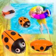 thumbnail image 2 of XFGOU The balloon Toys and Hobbies Rugby Inflatable Pool Toy Aquatic Themed Decor Inflate Pool Beach Birthday Party Toy Inflatable Toy, 2 of 9