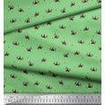 thumbnail image 3 of Soimoi Poly Georgette Fabric Triangle,Tree & Tent Tribal Print Fabric by Yard 42 Inch Wide, 3 of 3