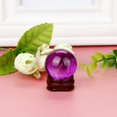 thumbnail image 4 of XZNGL HOT!30mm Natural Quartz Magic Crystal Ball Healing Ball Sphere And Stand, 4 of 6