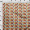 thumbnail image 3 of oneOone Silk Tabby Red Fabric Abstract Sewing Craft Projects Fabric Prints By Yard 42 Inch Wide, 3 of 4