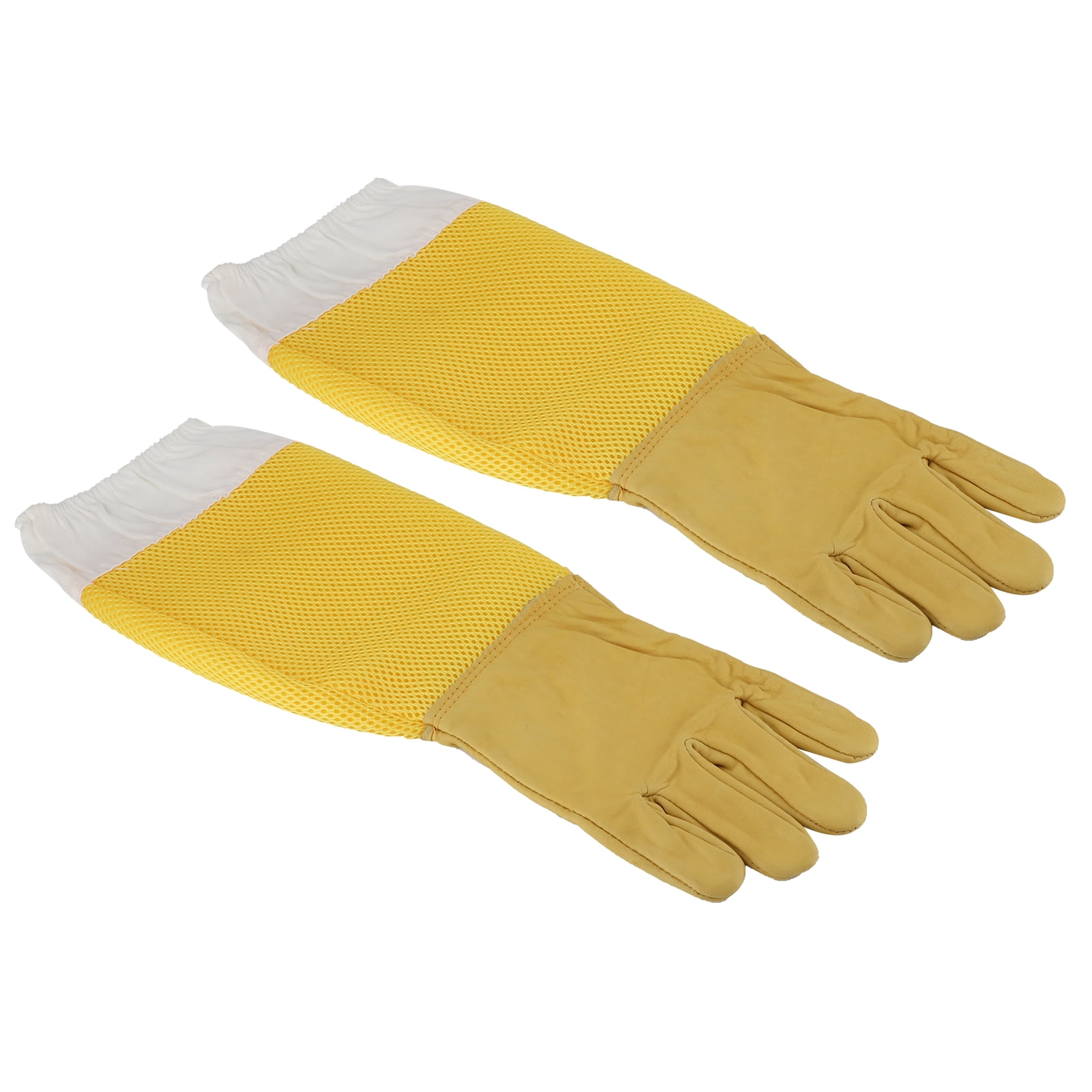 Beekeeping Gloves Breathable Sheepskin Protective Long Sleeves Beekeeper Equipment
