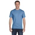 thumbnail image 2 of Hanes T-Shirts de Mode 5180 pour Hommes, Bleu Caroline, TTG US, 2 of 2