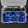 thumbnail image 4 of 177pcs Motorcycle Screws Fairing  Kit Universal M5 M6 Fit For  Sportbikes, 4 of 8