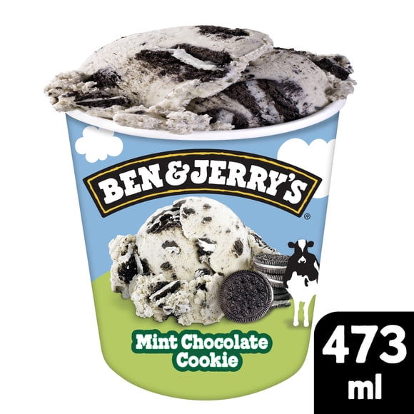 Ben & Jerry's Ice Cream Mint Chocolate Cookie, 473 mL