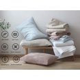 thumbnail image 3 of Quilt Set King Size White, Classic Geometric Spots Stitched Pattern, Stone-Washed Microfiber Chic Rustic Look , Ultra Soft Lightweight Quilted Bedspread for All Season, 3 Pieces, 3 of 4
