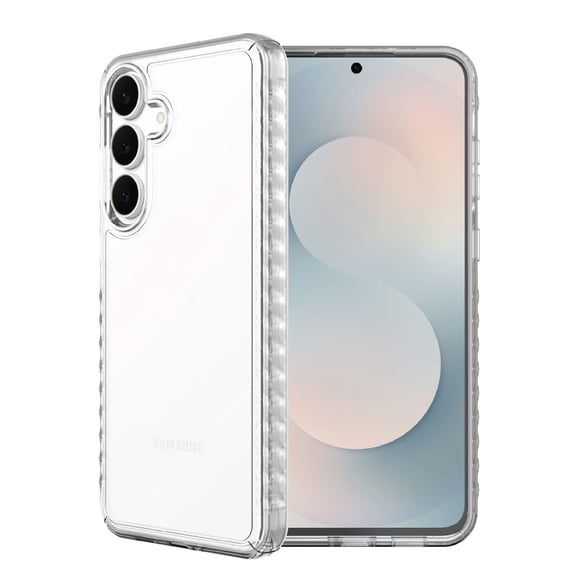 onn Protective Gel Phone Case for Samsung Galaxy S26 FE / S25 FE - Clear