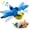 blue-bird, variant on SDOTXA Cat Toys Flapping Bird Rechargeable Touch Activated Toy Interactive Kitten Exercise Toy Cat Kicker Catnip Toys (No Flying)