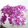 thumbnail image 3 of 1Pc Artificial Flower Butterfly Orchid Garden DIY Wedding Party Desktop Decor, 3 of 9