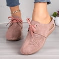 thumbnail image 2 of Sabots à Talon Compensé pour Femmes, Mules à Enfiler, Chaussures Confortables à Lacets, Bout Fermé, Sandales d'Été Sans Talon, 2 of 6