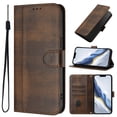 thumbnail image 2 of Wallet Phone Case for Google Pixel 8A 360° Protective Flip Cover with Card Slots Kickstand Brown, 2 of 6