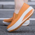 thumbnail image 4 of LSLJS Chaussures de Marche Légères et Souples à Bout Rond à Semelle Compensée Unies pour Femmes, Espadrilles Décontractées, Espadrilles pour Femmes, 4 of 5