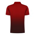 thumbnail image 4 of Chemises pour Hommes Imprimé Décontracté Manches Courtes Col Rabattu T-Shirt à Fermeture Éclair Blouse Tops, 4 of 5