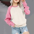 thumbnail image 1 of Mefallenssiah Sweat à Manches Longues pour Enfants Garçons Filles Tout-Petits Col Rond Pull Décontracté Vêtements pour Adolescentes, 1 of 5