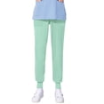 thumbnail image 1 of TIMIFIS Sarrau pour Femmes Couleur Unie Quatre Saisons Ample Bas Froncés Pantalon de Travail d'Infirmière Pantalon de Sarrau - Printemps/été, 1 of 3