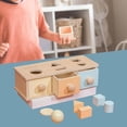 thumbnail image 2 of Esquirla Kids Box Early Educational Toy Preschool Learning Toy Object Permanence Box, 2 of 7