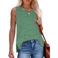 thumbnail image 1 of LSLJS T-Shirts de Mode pour Femmes, Col Rond Décontracté, Manches 3/4, Coupe Ample, T-Shirt Mignon, Haut pour Dames, Débardeurs pour Femmes, 1 of 8