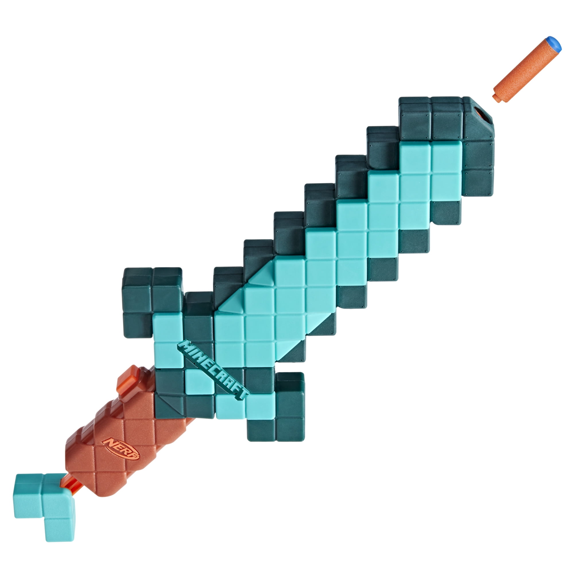 Nerf Minecraft Sword Dart Blaster, 8 Nerf N1 Darts