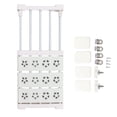 thumbnail image 2 of Étagère de Placard Extensible à Tension Organisateur d'Armoire Séparateur d'Armoire à Chaussures Garde-Robe Cloison Fleur Séparation Étagère de Rangement Blanc Rétractable Jardin Fleur 24 cm Chaussure, 2 of 8