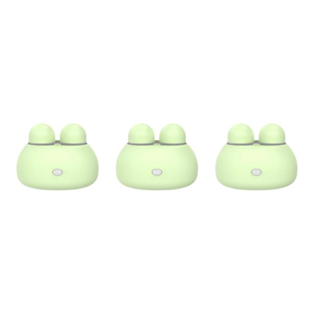 mmirethe Cute Contact Lens Container Washer Lens Battery AAA Green 85x60x65mm 3Set